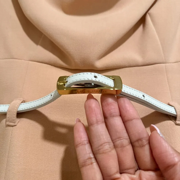 Black Halo Jackie O 3/4 Sleeve Sheath Dress NEW Fresco Size 4 - Picture 7 of 16